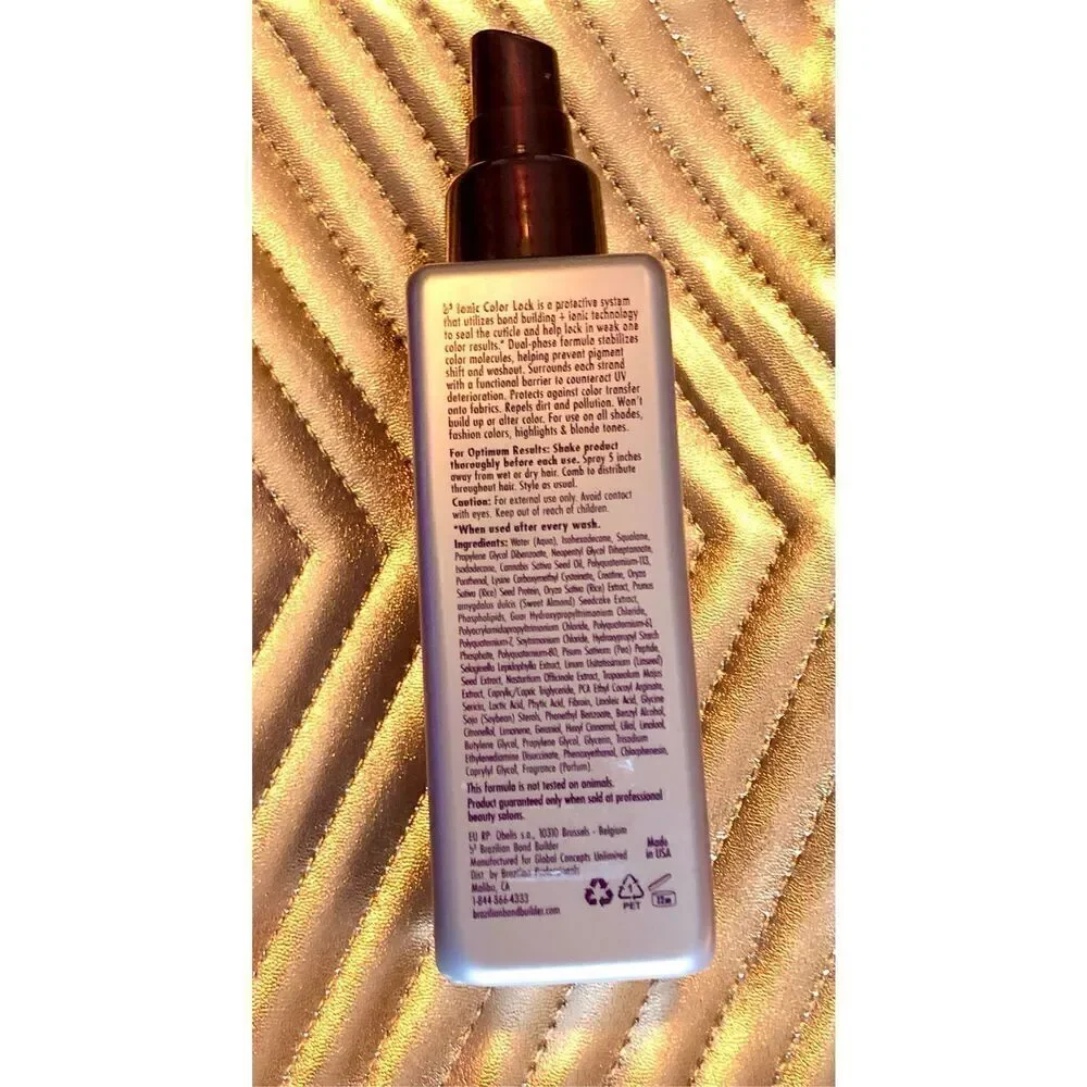 IONIC - NWT - Color Lock b3 Brazilian Bond Builder. 4.75 fl. oz. Never Used.